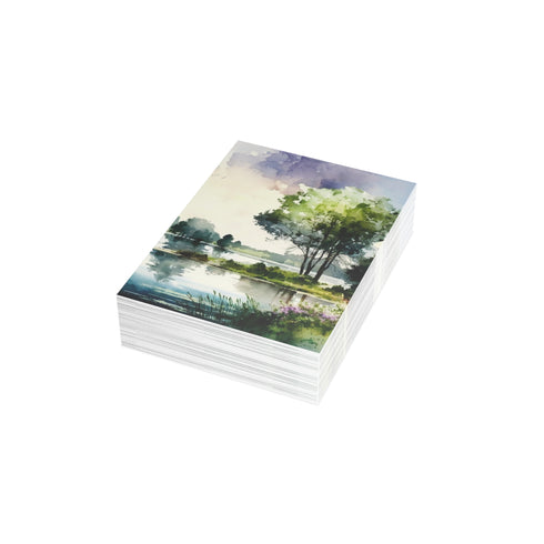 Summer Day by the Lake - Fine Art Greeting Cards